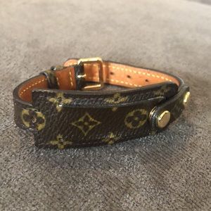 Louis Vuitton Leather Bracelet